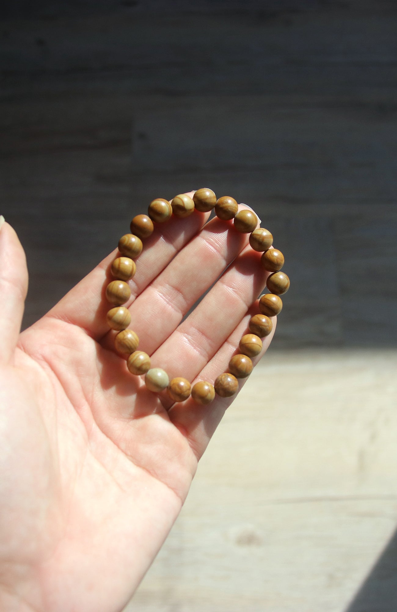 Picture Jasper (Dark) Bracelet